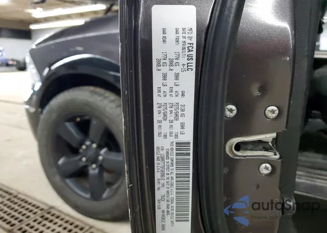 2015 Ram 1500 Slt из США, поврежденный, VIN 1C6RR7TT5FS699612